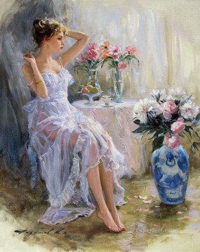 Women Painting - Beautiful Girl KR 004 Impressionist